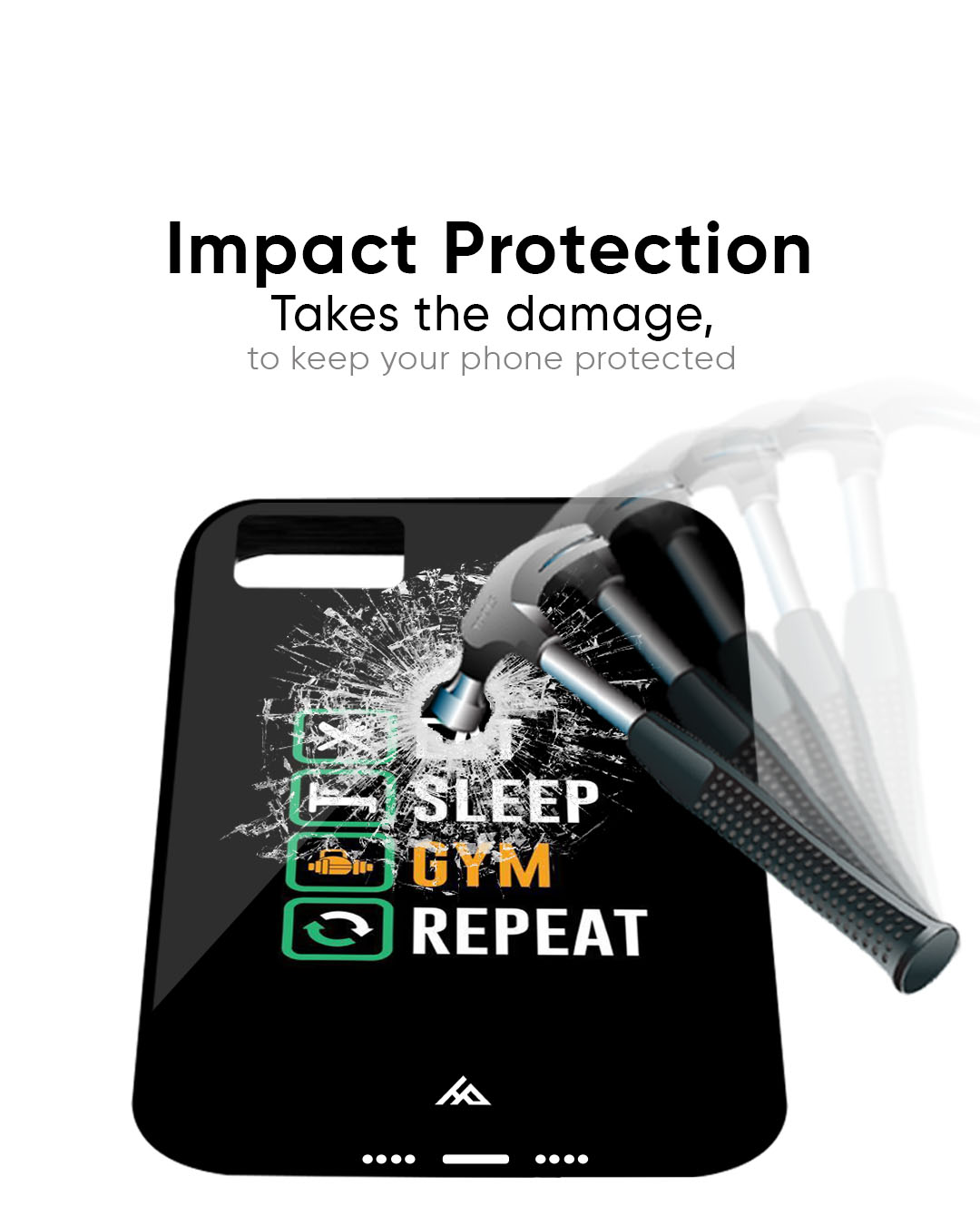 Daily Routine Glass Case for iPhone 7