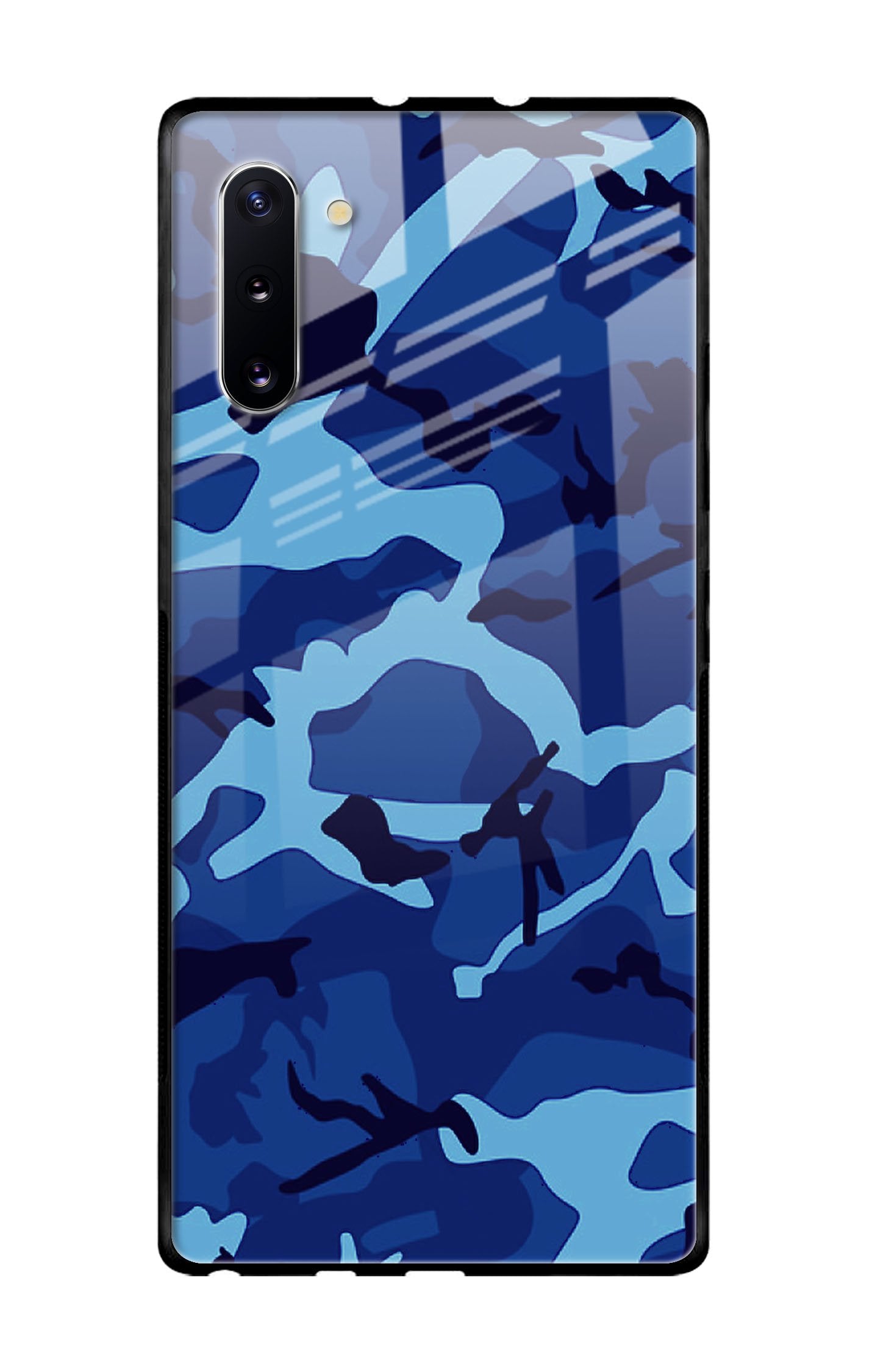 Army Blue Glass case for Samsung Galaxy Note 10