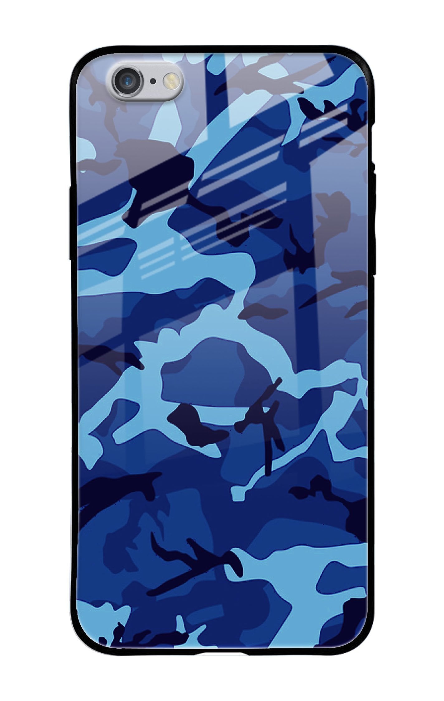 Army Blue Glass case for iPhone 6s