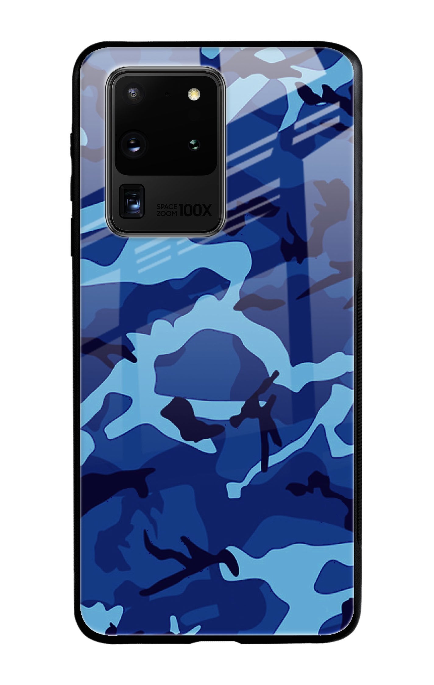 Army Blue Glass case for Samsung Galaxy S20 Ultra