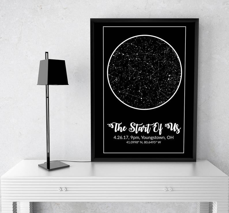 Personalised Star Map