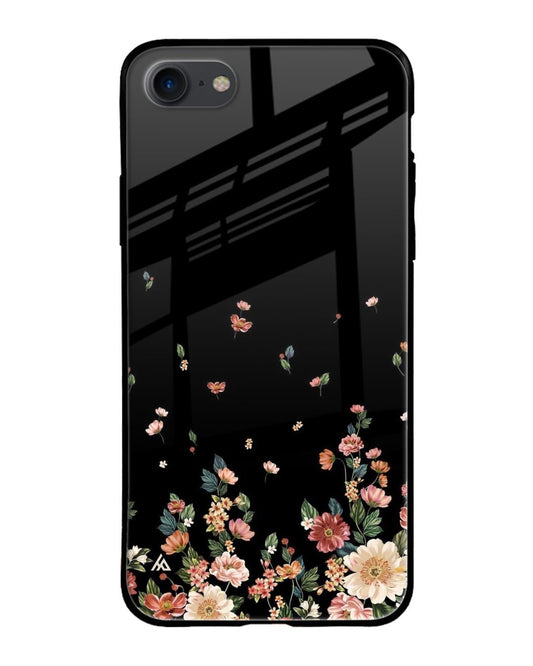 Floating Floral Print iPhone 7 Glass Cases & Covers Online