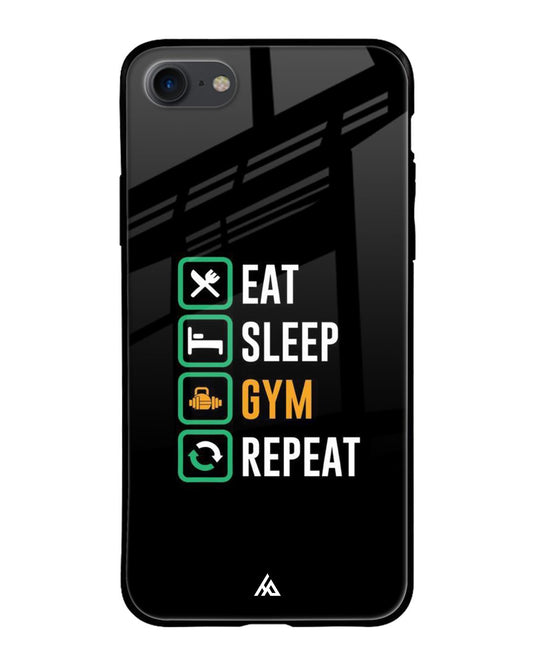 Daily Routine iPhone 7 Glass Cases & Covers Online