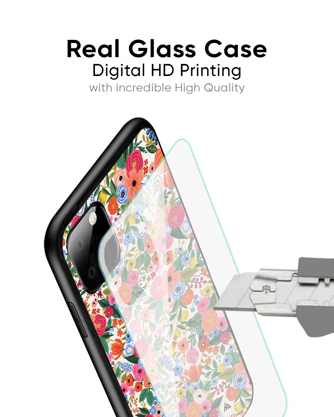 Daylight Floral Art Glass Case for iPhone 7