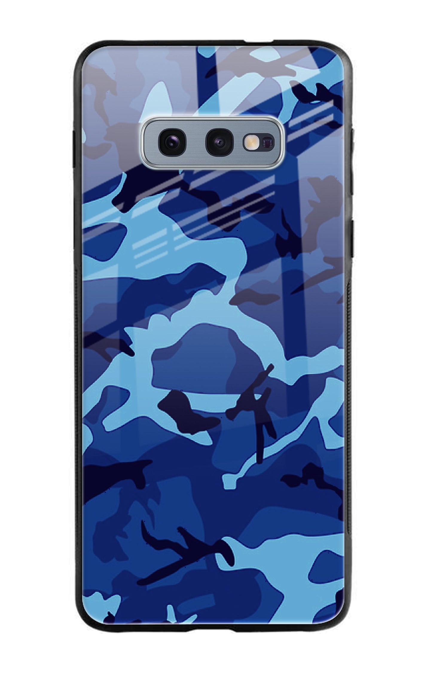 Army Blue Glass case for Samsung Galaxy S10e