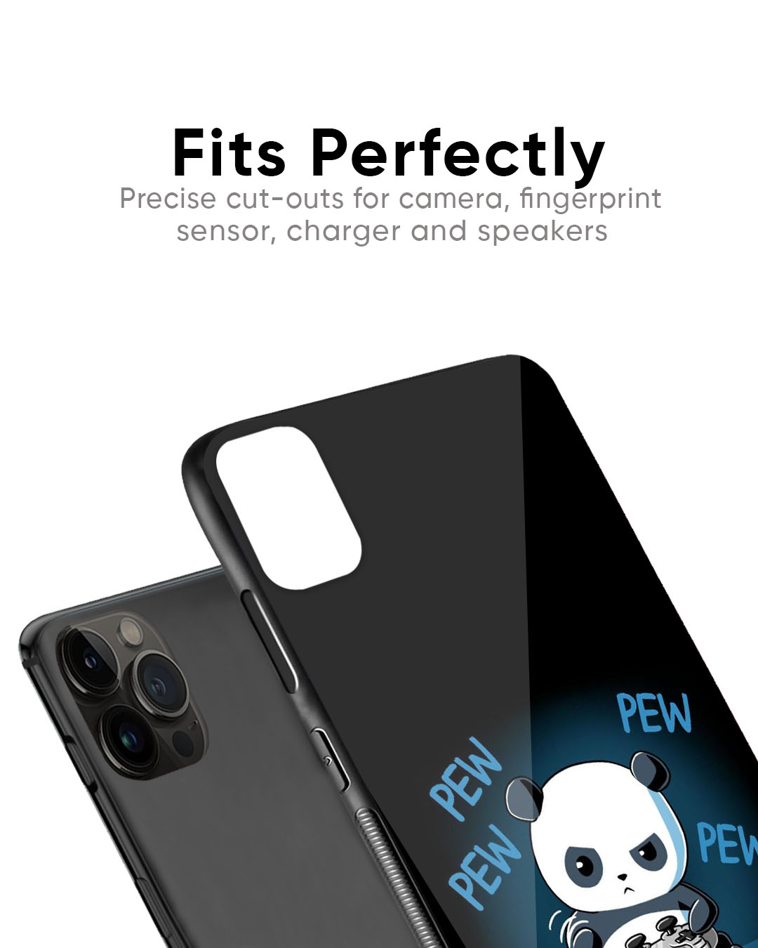 Pew Pew Glass Case for iPhone 7