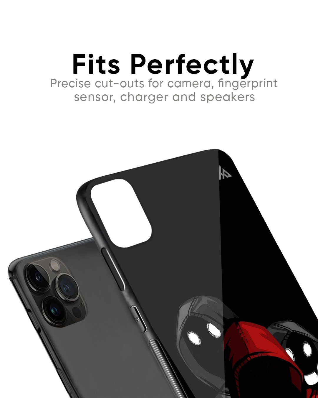 Shadow Character Glass Case for iPhone 7
