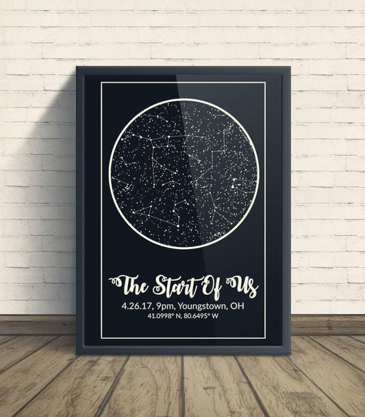 Personalised Star Map